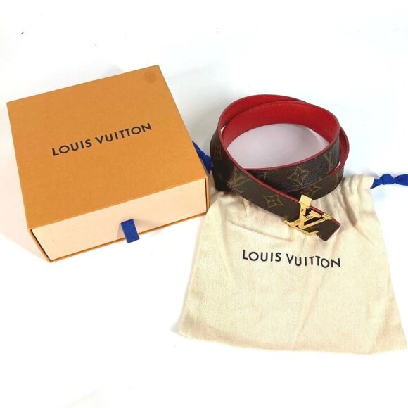 LOUIS VUITTON Monogram Ceinture LV Initial 30MM Reversible belt - Picture 8 of 8